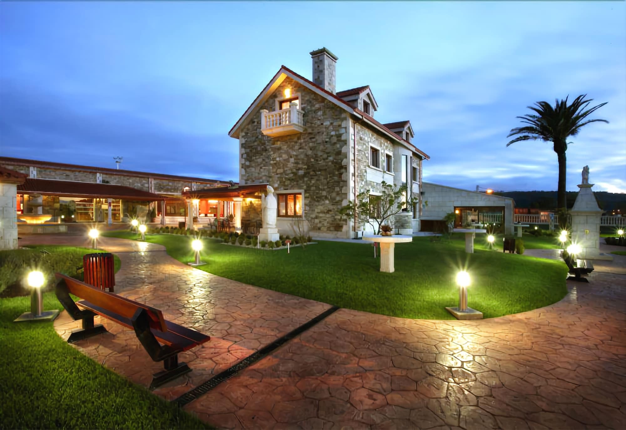 Complejo Aldeola Bed & Breakfast Malpica Luaran gambar